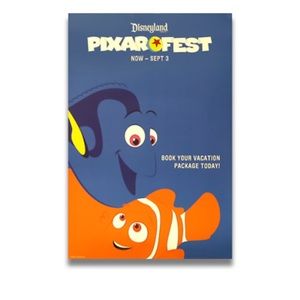 Pixar Fest Finding Nemo Disneyland Promo Poster